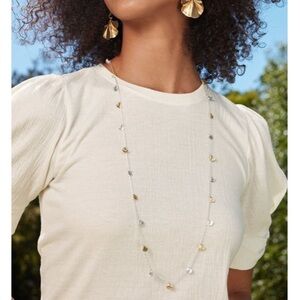 Stella & Dot Sculptural Garden Station Necklace (NWOT)